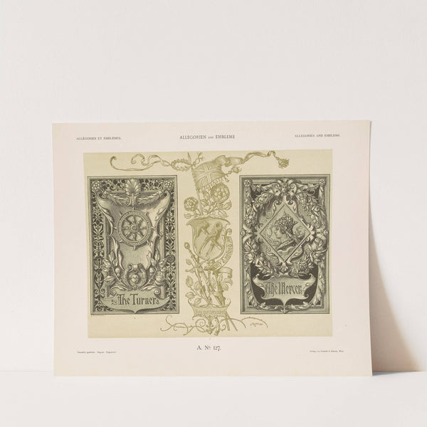 Allegorien und Embleme Vol. II Pl.138 (1882) by Albert Ilg