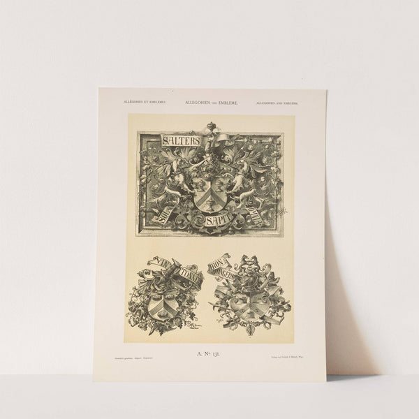 Allegorien und Embleme Vol. II Pl.142 (1882) by Albert Ilg