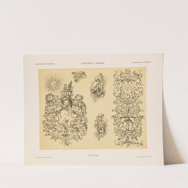 Allegorien und Embleme Vol. II Pl.143 (1882) by Albert Ilg