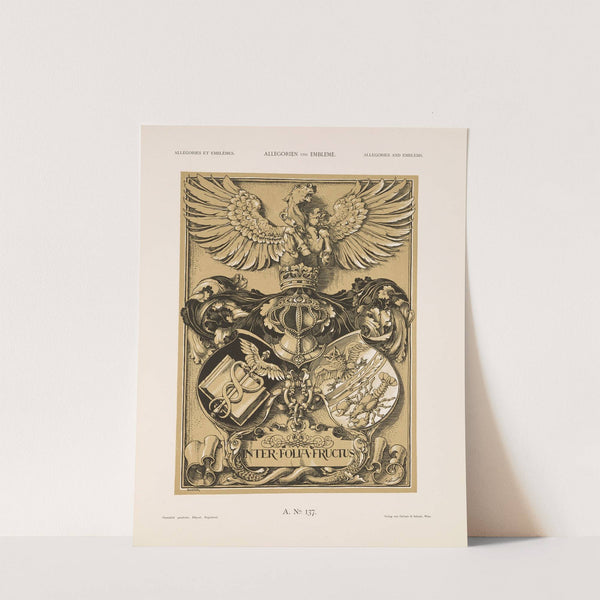 Allegorien und Embleme Vol. II Pl.148 by Albert Ilg
