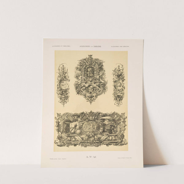 Allegorien und Embleme Vol. II Pl.152 by Albert Ilg
