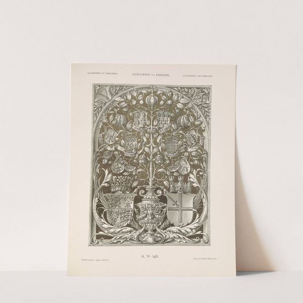 Allegorien und Embleme Vol. II Pl.157 by Albert Ilg