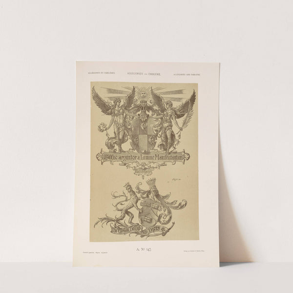 Allegorien und Embleme Vol. II Pl.158 by Albert Ilg