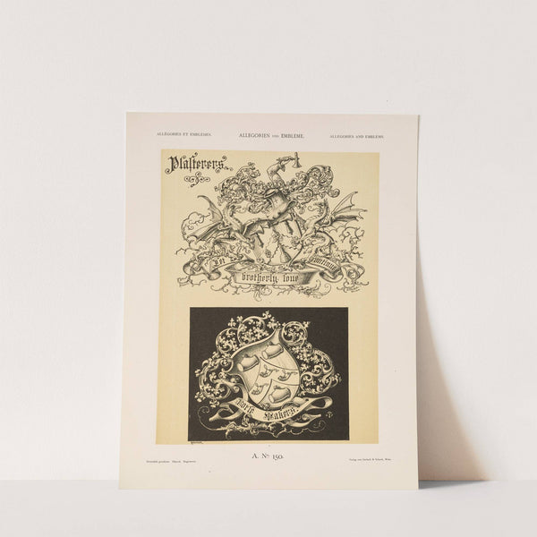 Allegorien und Embleme Vol. II Pl.161 by Albert Ilg