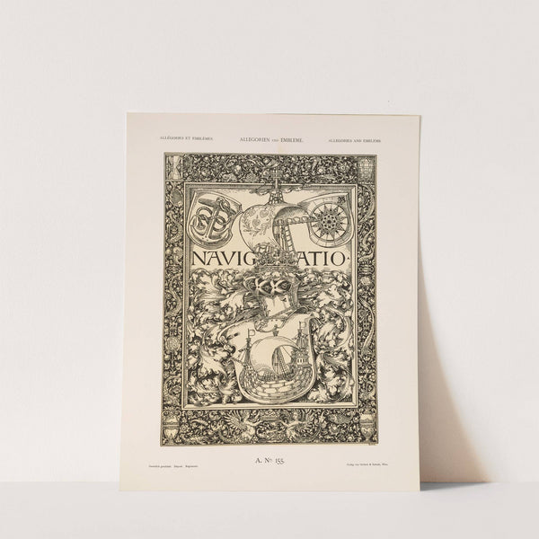 Allegorien und Embleme Vol. II Pl.167 (1882) by Albert Ilg