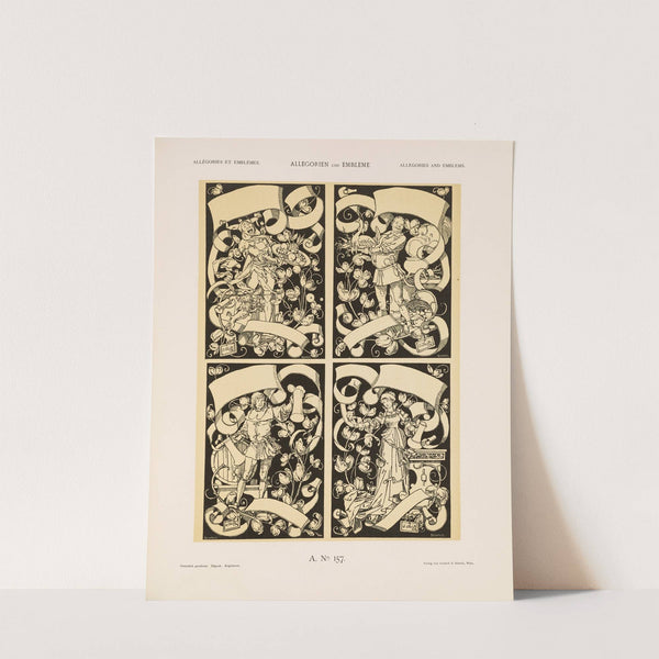 Allegorien und Embleme Vol. II Pl.169 (1882) by Albert Ilg