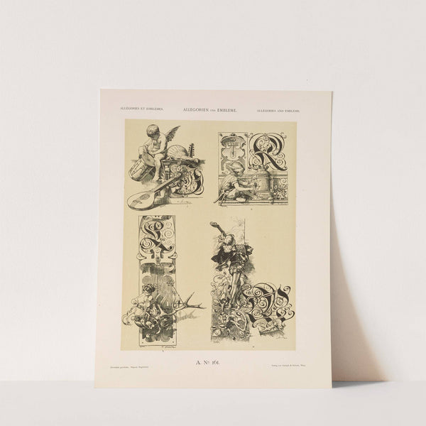 Allegorien und Embleme Vol. II Pl.173 (1882) by Albert Ilg