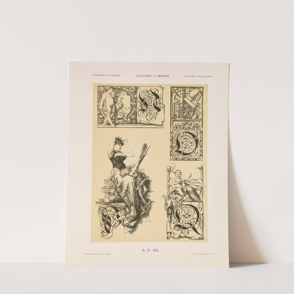 Allegorien und Embleme Vol. II Pl.174 (1882) by Albert Ilg
