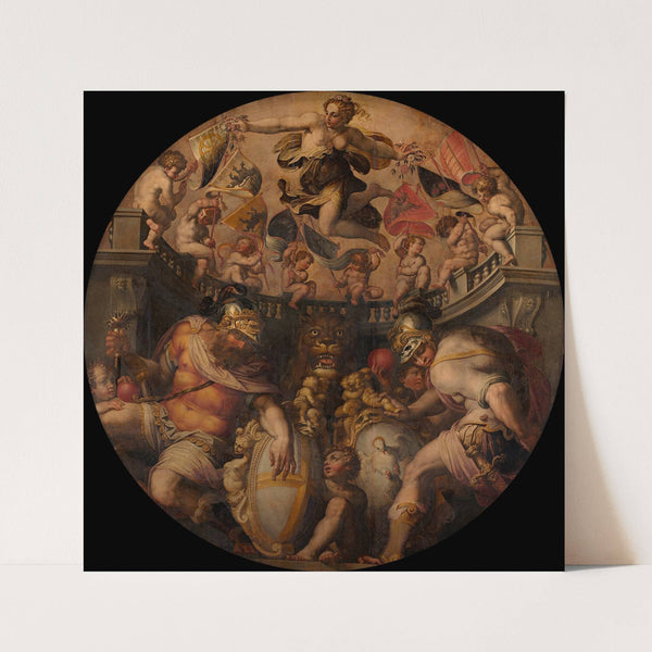 Allegories of the Quarters of Santo Spirito and Santa Croce by Giorgio Vasari