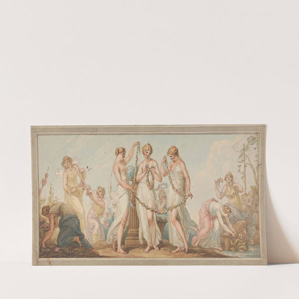 Allegory for Spring by Edward Francis Burney