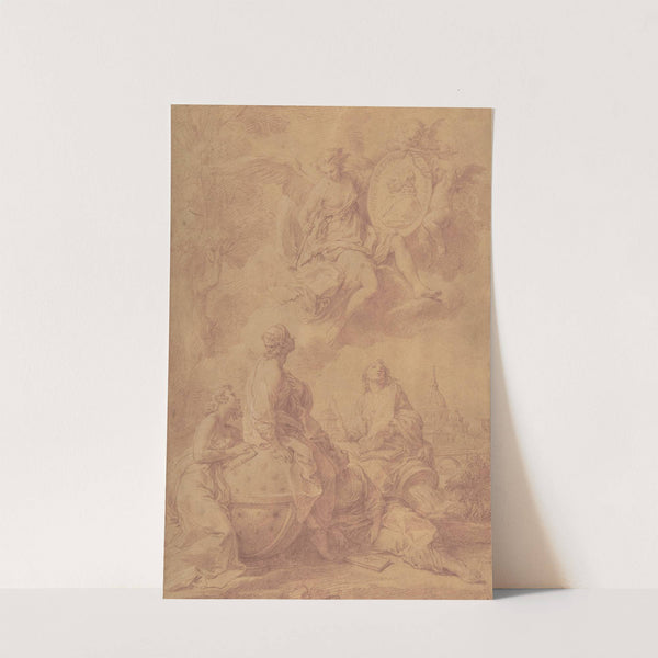 Allegory in Honor of Pope Benedict XIV by Pompeo Batoni