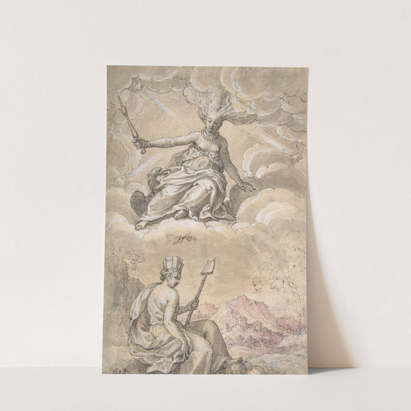 Allegory of Air and Earth by Bartholomäus Reiter