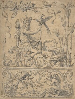 Allegory of America, from the Four Continents