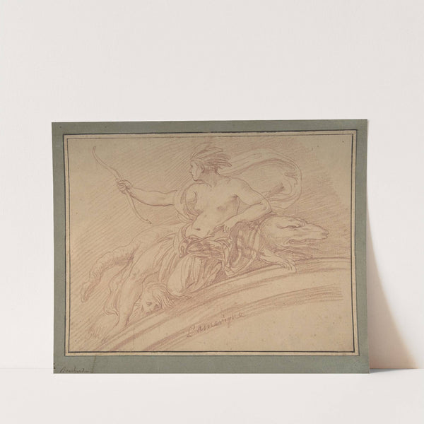 Allegory of America, from the Four Continents by Edmé Bouchardon