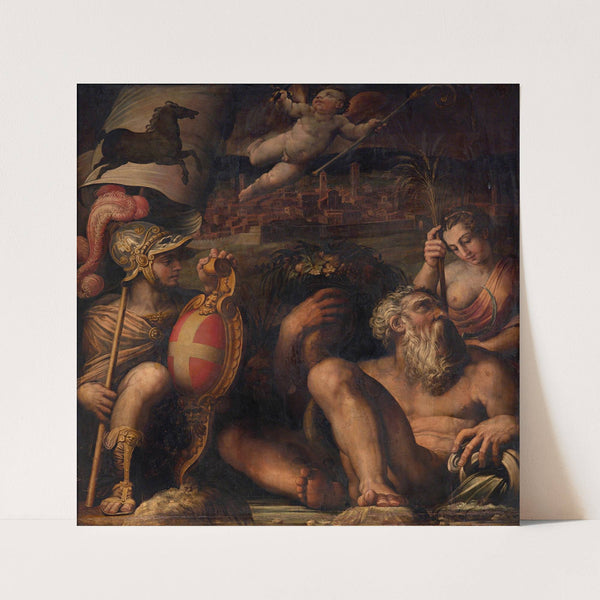 Allegory of Arezzo by Giorgio Vasari