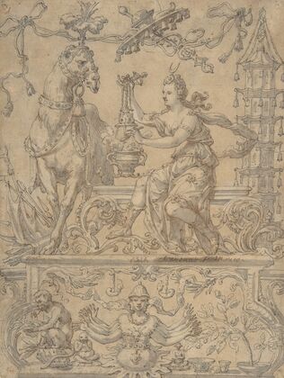 Allegory of Asia, from the Four Continents