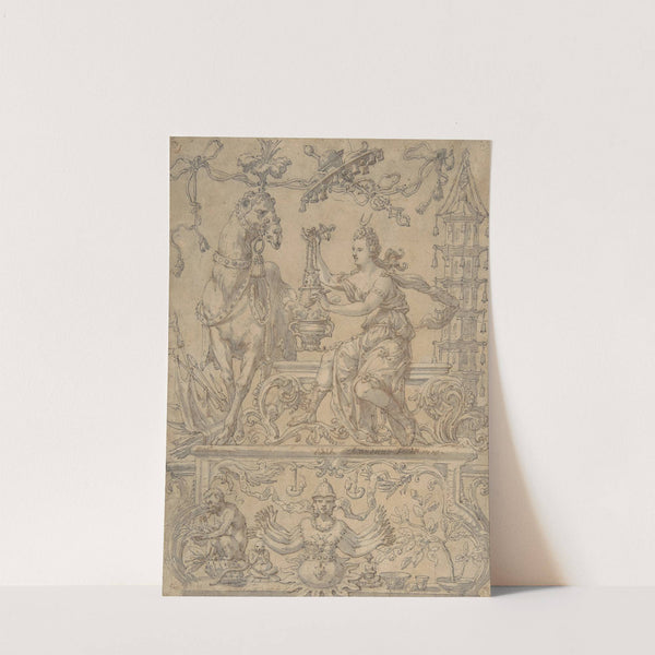Allegory of Asia, from the Four Continents by Godfried Maes