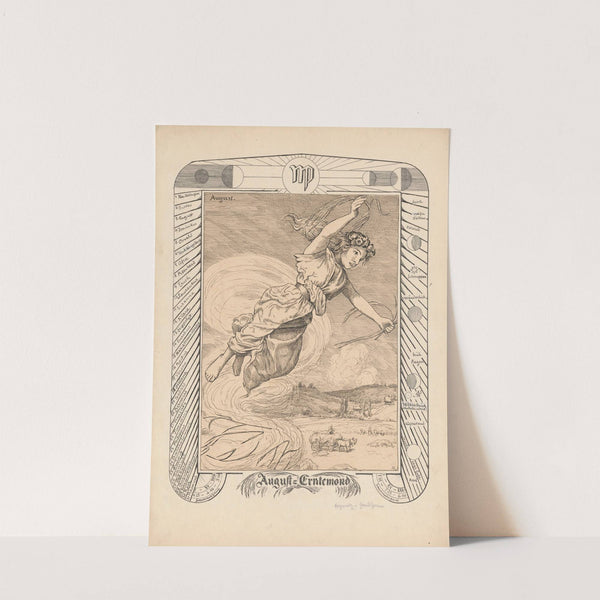 Allegory of August (1901) by Hans Thoma