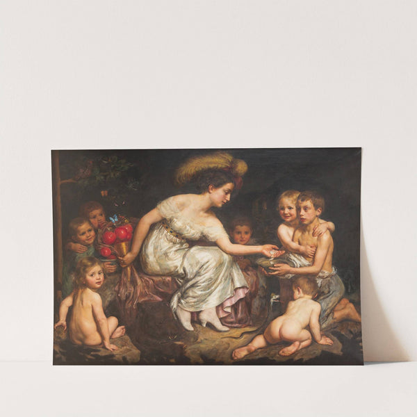 Allegory of Caritas by Alfred Schwarzschild