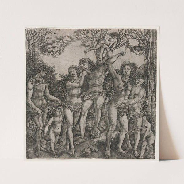 Allegory of Carnal Love (c. 1530) by Cristofano Robetta