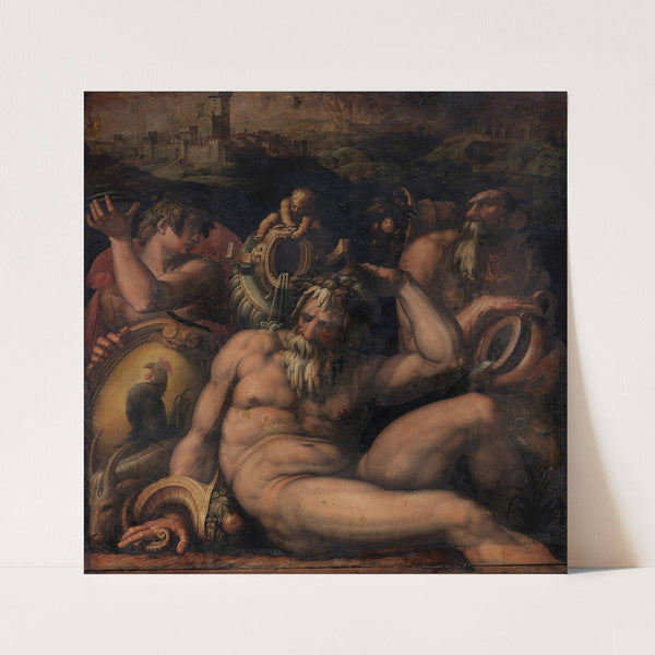 Allegory of Chianti (1563 - 1565) by Giorgio Vasari