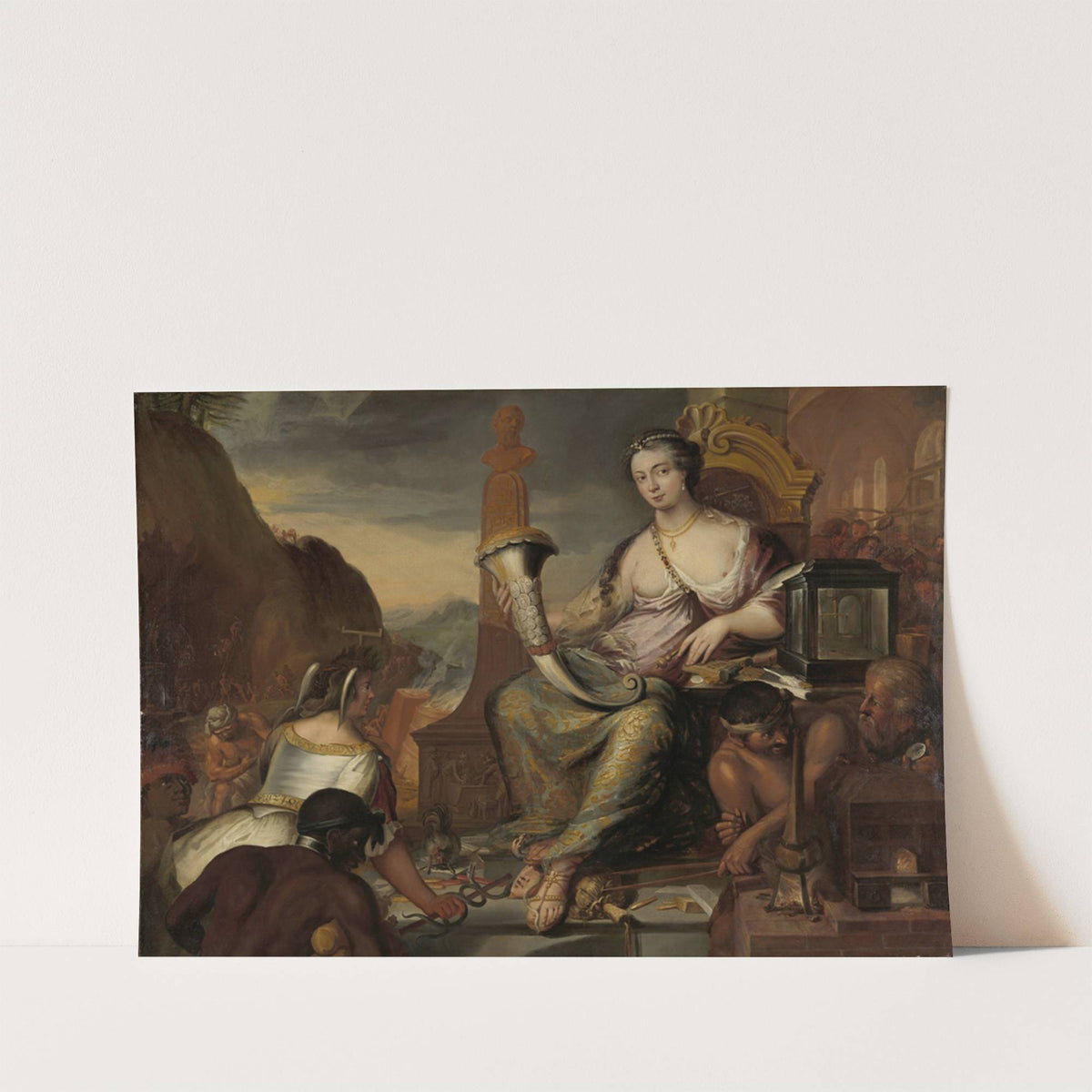 Allegory of Coinage by Romeyn De Hooghe