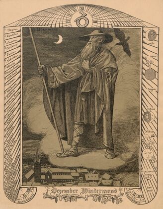 Allegory of December (1881-1901)