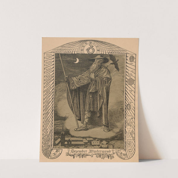 Allegory of December (1881-1901) by Hans Thoma