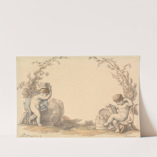 Allegory of Drawing by Edward Francis Burney