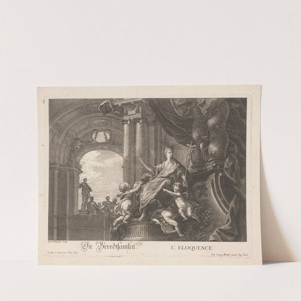 Allegory of eloquence by Jakob Wangner