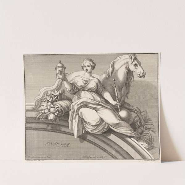 Allegory of Europe, from the Four Continents (1730–71) by Johann Justin Preissler