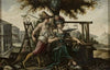 Allegory of France with Athena and Hermes
