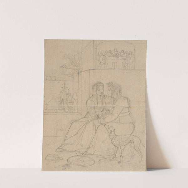 Allegory of friendship by Franz Pforr