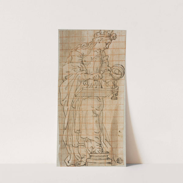 Allegory of Geometry by Andrea Lilio