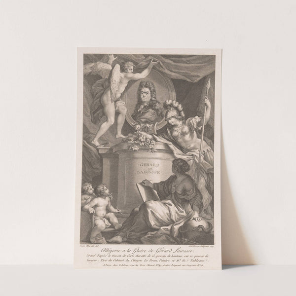 Allegory of Gerard de Lairesse (1791) by Jean Antoine Pierron