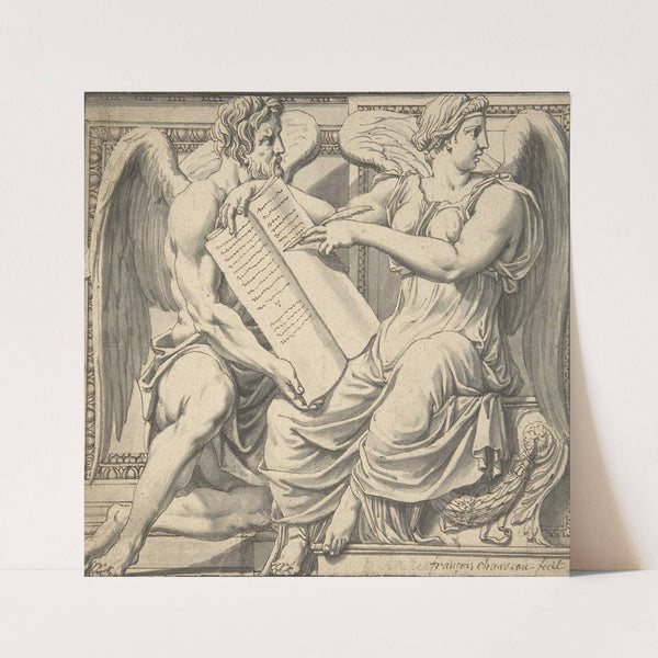 Allegory of History (17th century) by François Chauveau