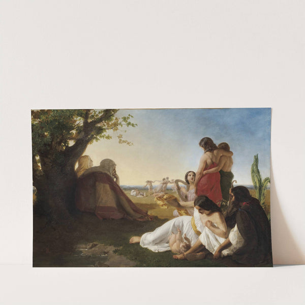 Allegory Of Human Life by Henri Lehmann