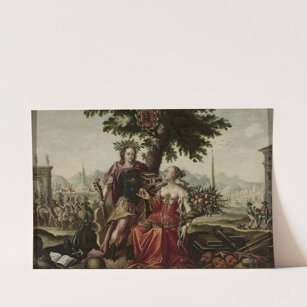 Allegory of Italy with Venus and Apollo by Flemish Painter