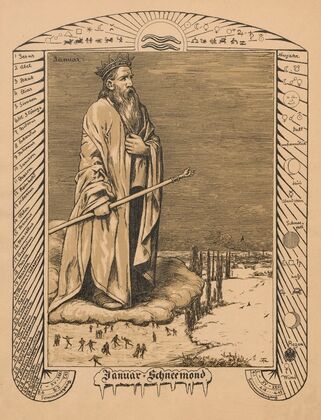 Allegory of January (1881-1901)