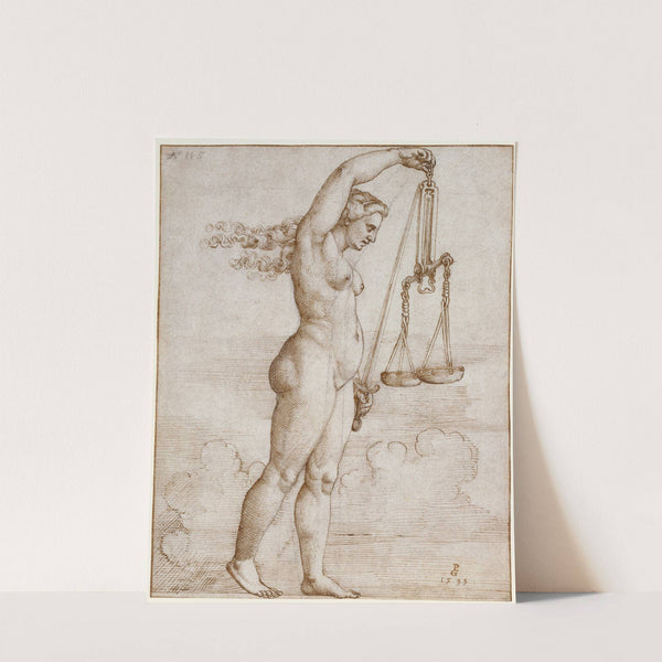 Allegory of Justice (1533) by Georg Pencz