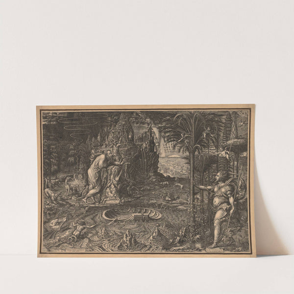 Allegory of Life (1561) by Giorgio Ghisi