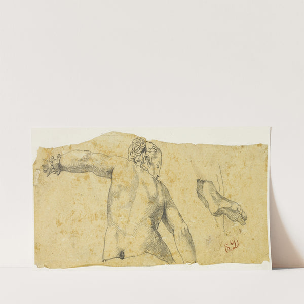 Allegory of Love; Infidelity by Eugène Delacroix