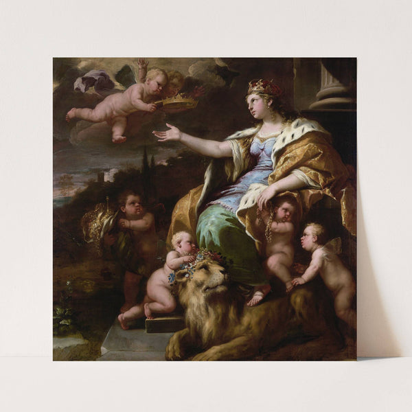 Allegory of Magnanimity by Luca Giordano