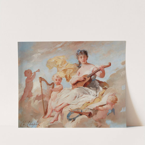 Allegory of Music by Charles Chaplin