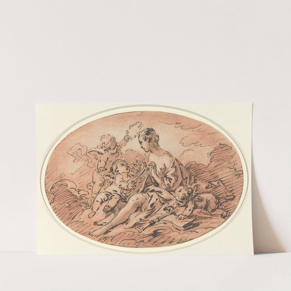 Allegory of Music (1764) by François Boucher