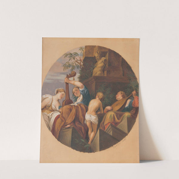 Allegory of music by Hans Canon