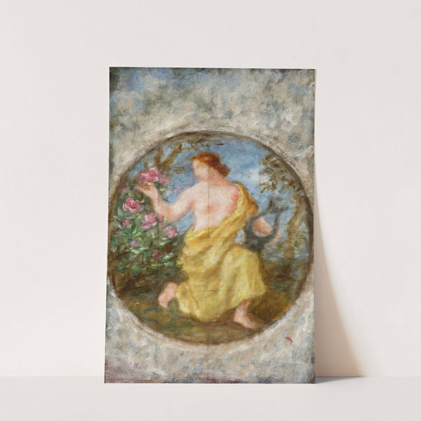 Allegory of music or poetry (1929) by Józef Pankiewicz