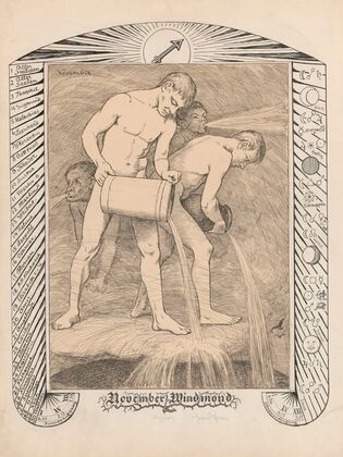 Allegory of November. (1901)