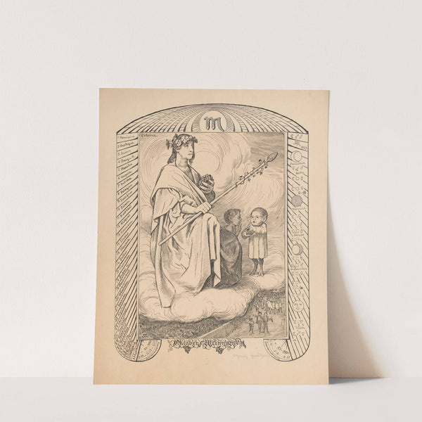 Allegory of October (1901) by Hans Thoma