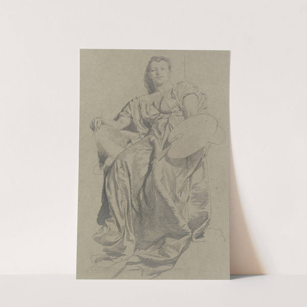 Allegory of painting by Eugen Klimsch